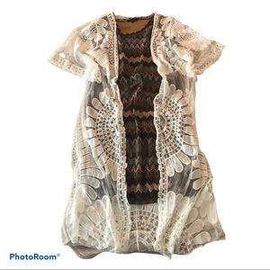 MELISSA PAIGE boho inspired midi dress